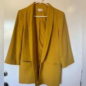 Loft Yellow Blazer